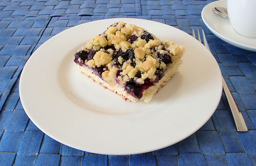 Blaubeerkuchen
