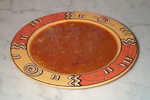 Mexikanische Bohnensuppe