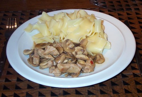 Schweinegeschnetzeltes
