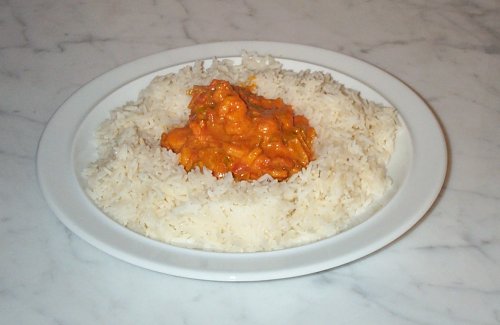 Garnelen in Chilisauce