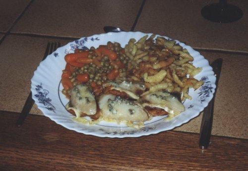 Gratiniertes Schweinefilet