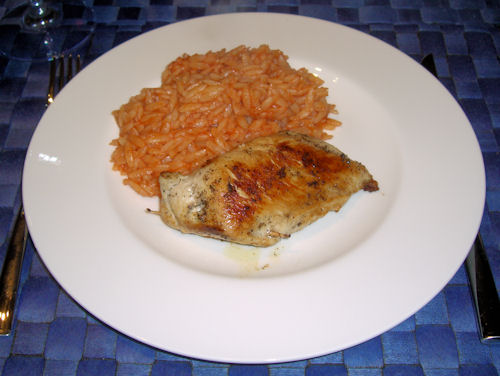 Gefüllte Hähnchenbrust mit Feta