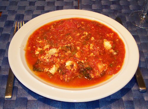 Garnelen Saganaki