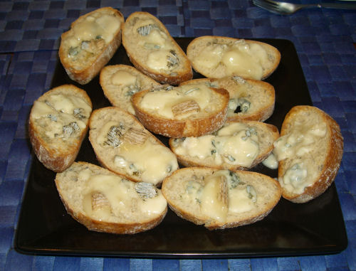 Gorgonzola-Croûtons