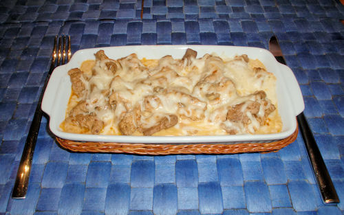 Überbackenes Gyros
