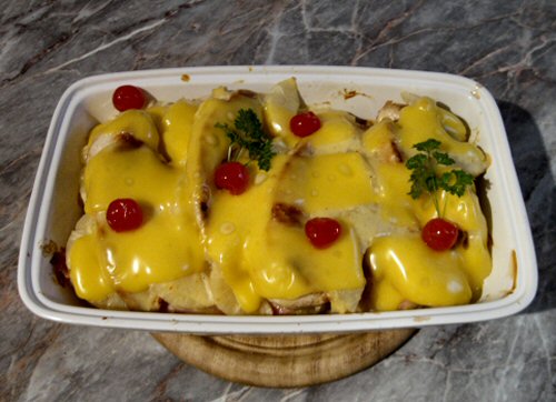 Hähnchenauflauf a la Hawaii