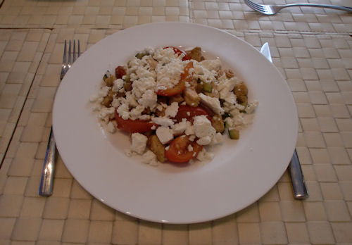 Hähnchenpfanne mit Feta