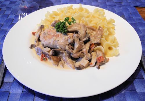 Italienisches Jägerschnitzel