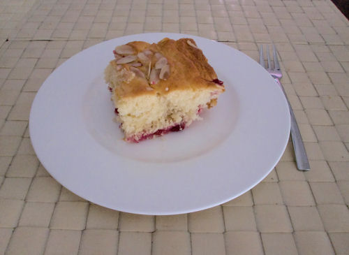 Johannisbeerkuchen mit Schmand