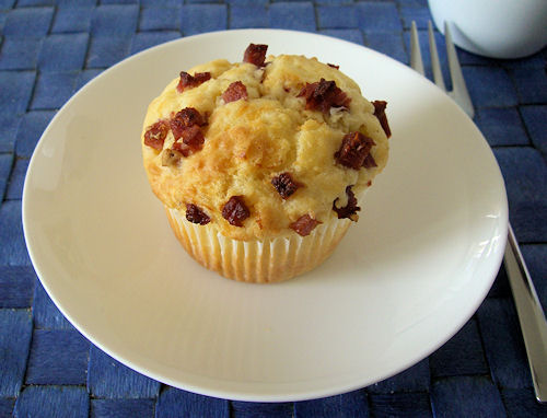 Käse-Schinken-Muffins mit extra Käse