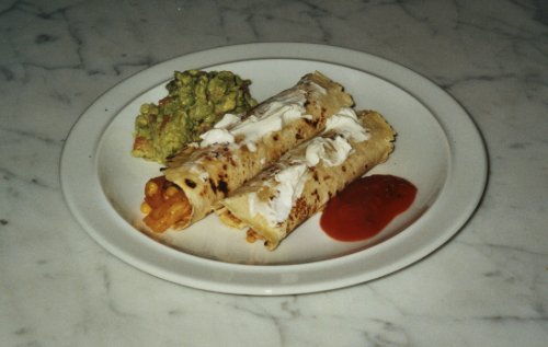 Putenenchiladas mit Kürbis
