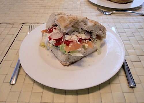 Lachsdöner