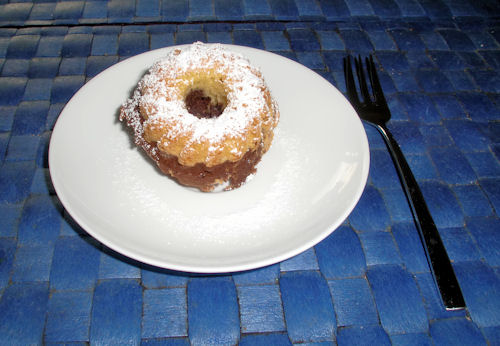 Mini-Marmor-Gugelhupf