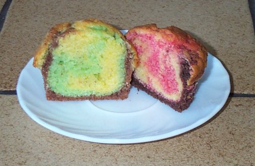 Papagei-Muffins