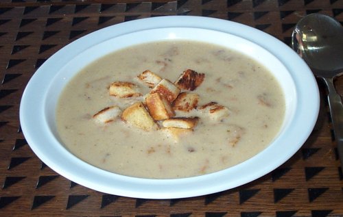 Pfifferling-Cremesuppe