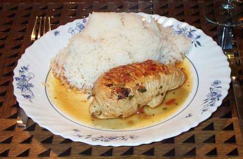 Putenrouladen Pomodoro