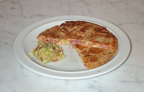 Schinken-Quesadillas