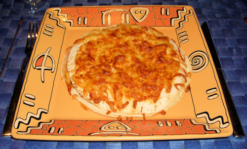 Quesadillas mit Garnelen