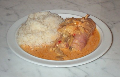 Schinkenröllchen