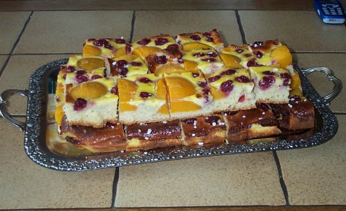 Fruchtiger Schmandguß-Kuchen