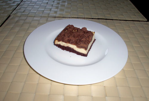 Schoko-Käsekuchen mit Streuseln