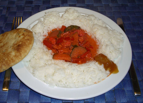 Tandoori-Garnelen