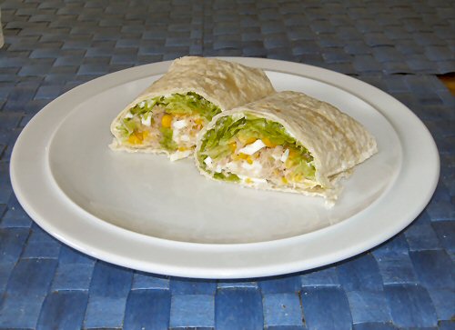 Wrap mit Thunfisch
