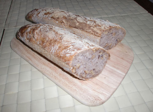 Walnuss-Baguette