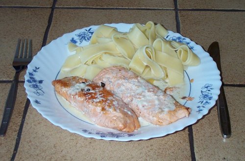 Lachs à la Wodka