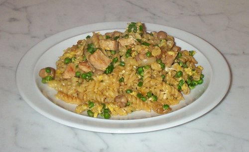 Würzige Nudelpfanne