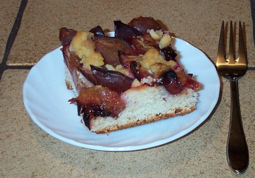 Zwetschgenkuchen mit Streuseln