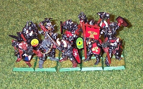 Chaos-Krieger mit Champion