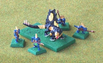 Salamander mit 'Crew'
